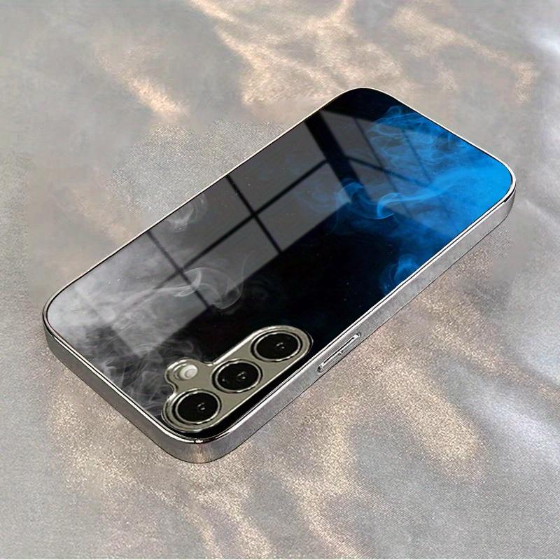 Galvanisierte goldene neue Handyhülle für Samsung Galaxy S26 Ultra S25 Plus S24 S23 S22 fe gehärtetes Glas Künstlerische Texturmuster