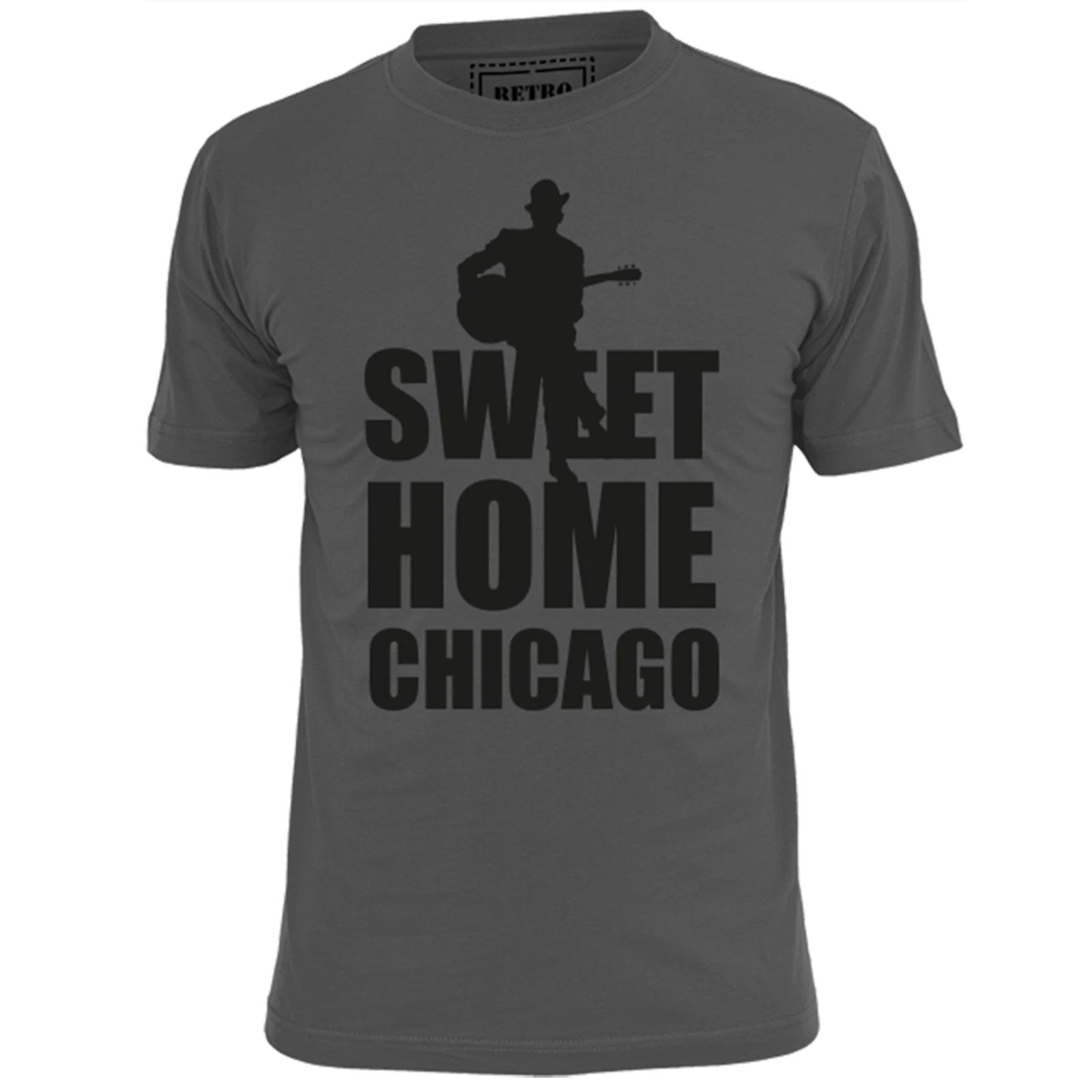 

Mens Sweet Home Chicago Blues T shirt Howlin Wolf Muddy Waters B B King S