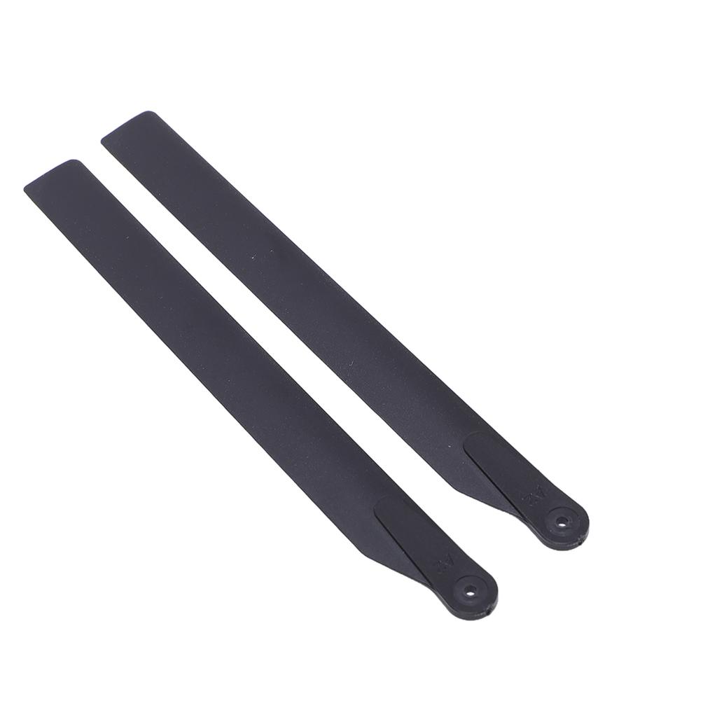 RC Helicopter Main Rotor Blades Lightweight Propeller Spare Parts Stable Flight Easy Installation Black