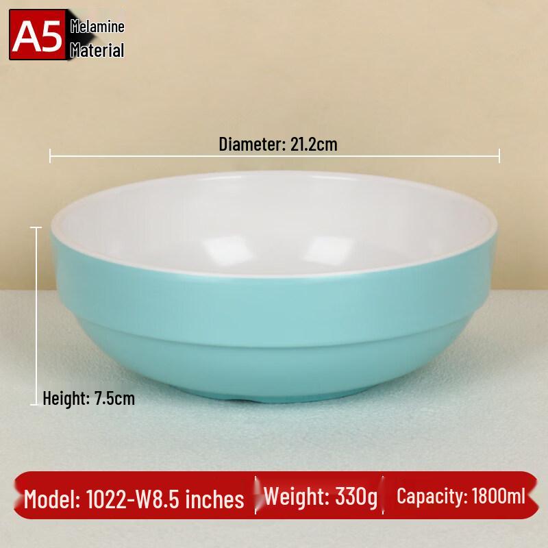 

A5 Melamine Korean Style High-Temperature Soup Bowl