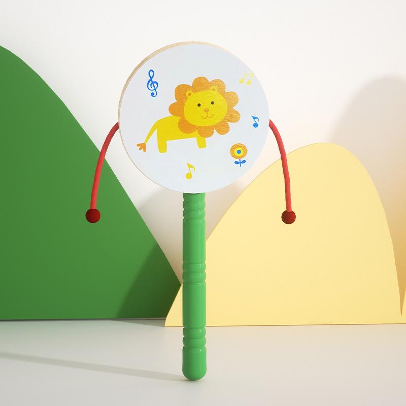 Wooden Tambourine for Early Childhood Music and Dance