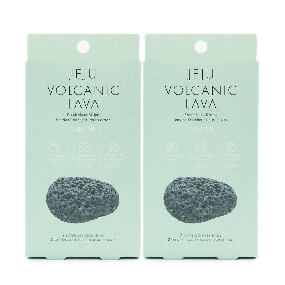 

The Face Shop Jeju Volcanic Ton Fresh Nose Pack 7pcs x 2