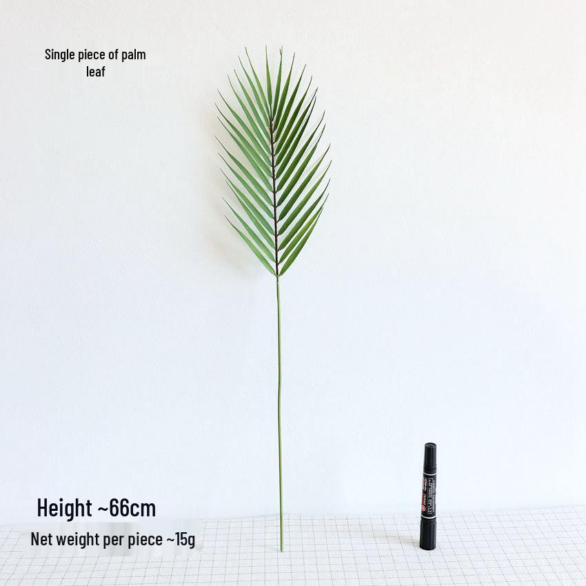 Dypsis Lutescens Artificial Palm Leaf Decor - Green Plant for Home, Wedding & Photography.