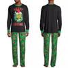 Gemütliches Weiches Polyester Familien-Partner-Pyjama-Set mit dem Grinch für alle Altersgruppen