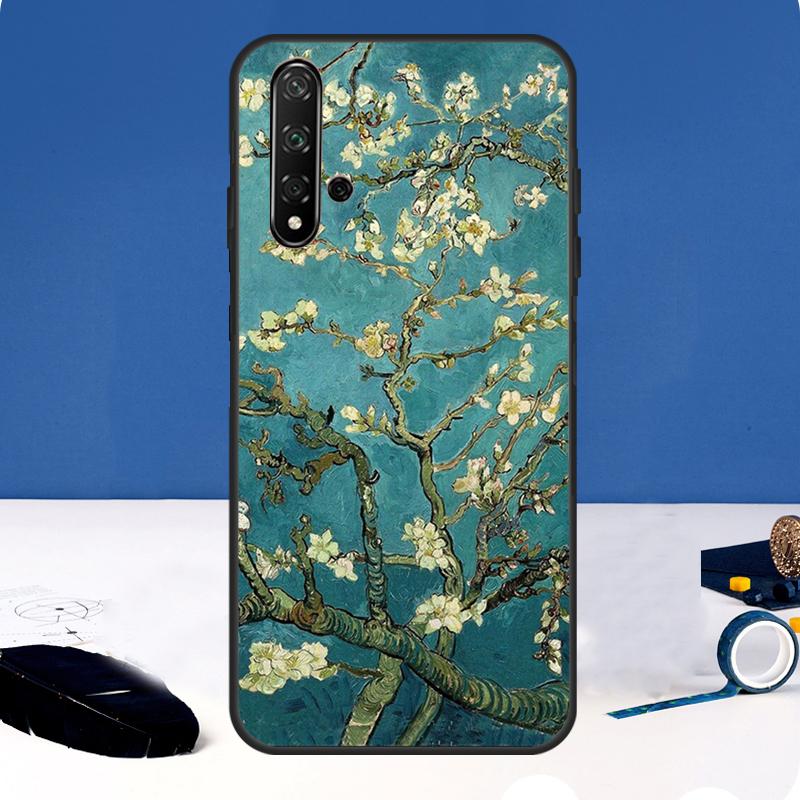 Van Gogh Art Oil Painting Case For Huawei P30 Pro P20 P40 Lite Nova 9 10 SE 11 3i 7i 8i 11i Y91 Y60 Y70 Y61 Y90 Cover