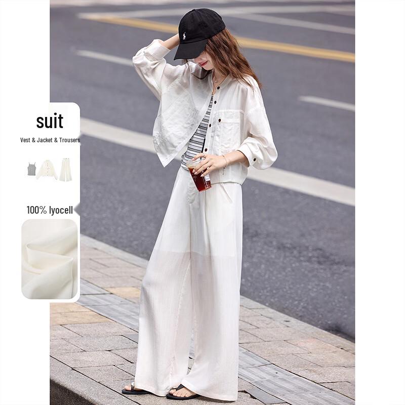 Awakening Paradise Lyocell Casual 3-Piece Set M