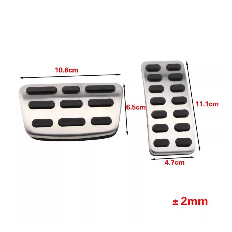 Suitable for Hyundai Driving Cab Throttle Brake Metal Foot Pedal Modification Interior Parts Car Accessories