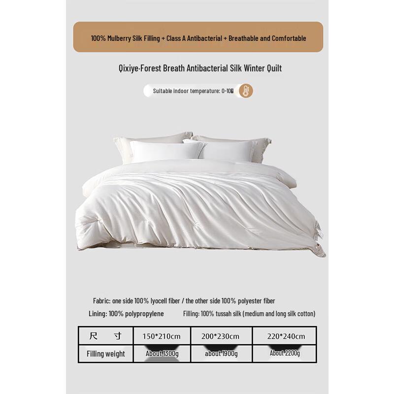 Mercury Home Textiles Tussah Silk Quilt