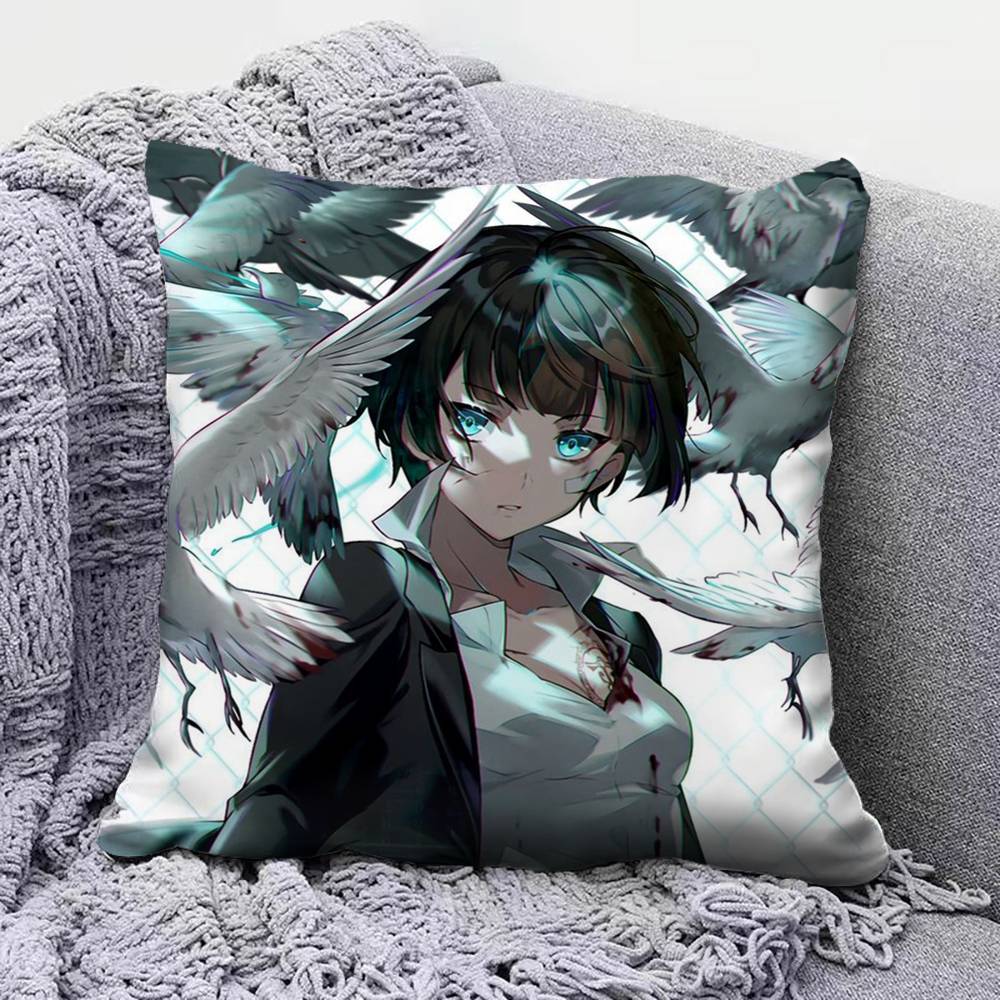 PSYCHO PASS Anime Kissenbezüge Heim-Sofakissenbezüge und Dekorative Individuelle