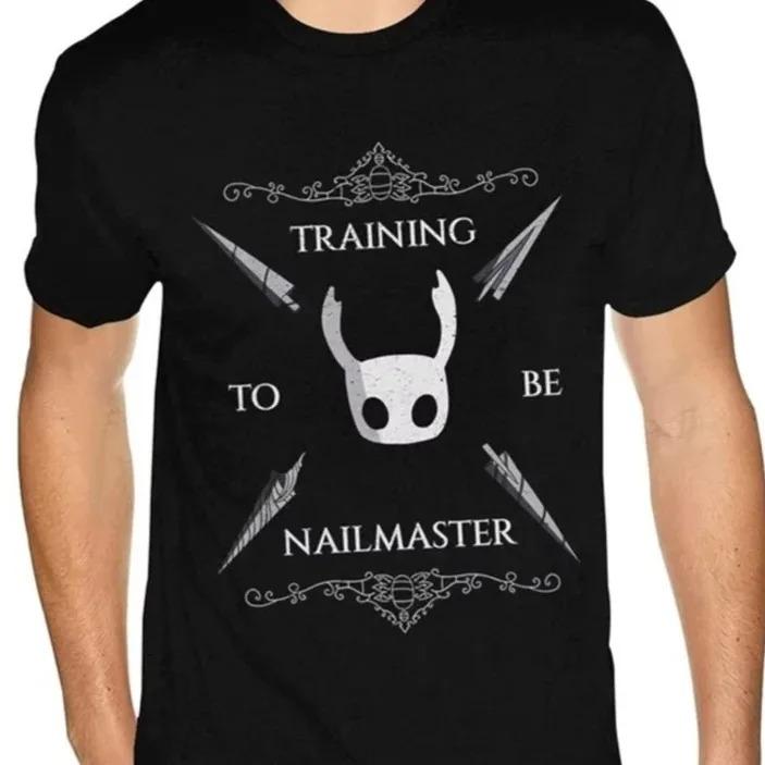 2026 New Fashion Game Tees Silk Song Graphic Hollow Knight T-Shirt Men Skull Graphic Gothic Anime Tshirt Women Cotton Loose Top