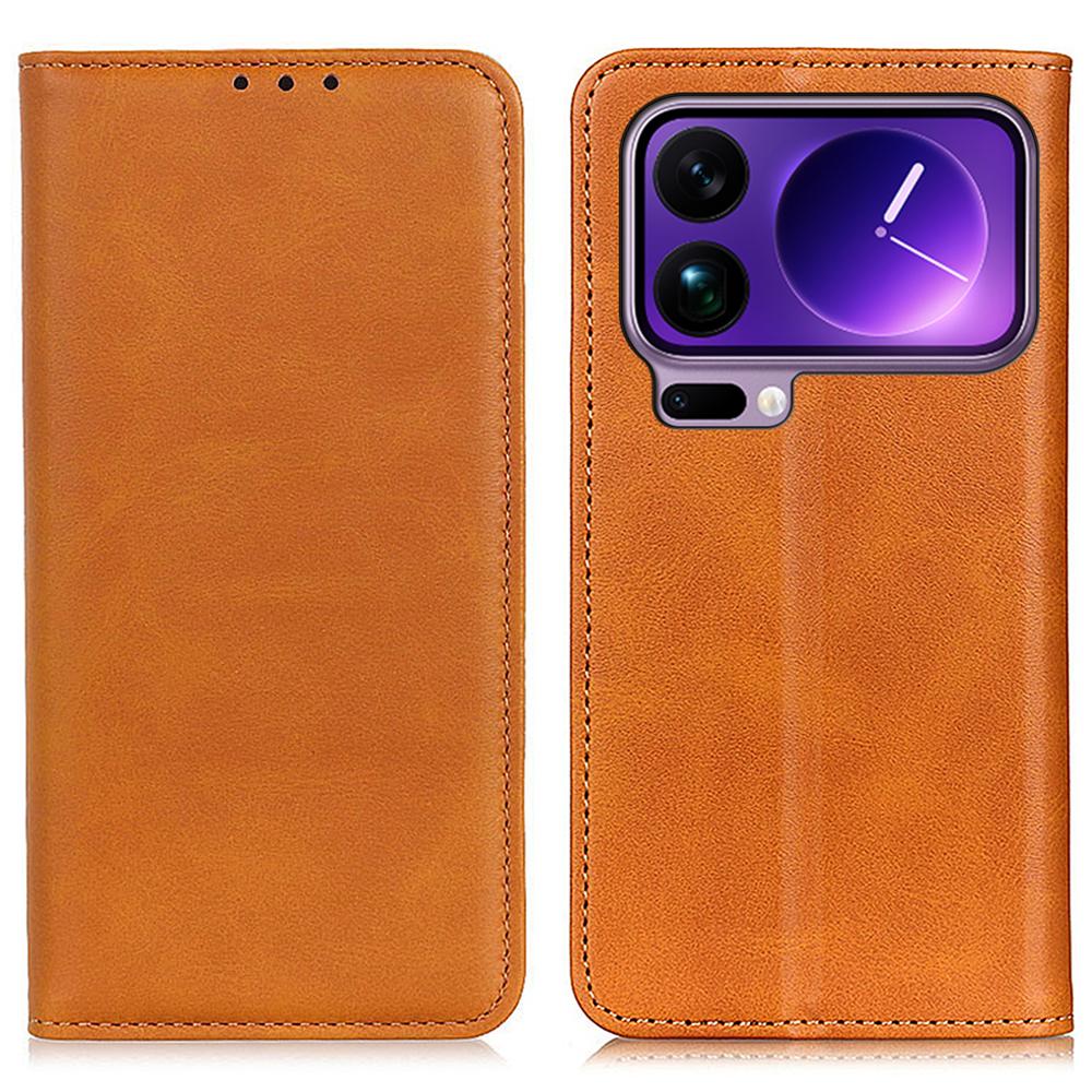 For Xiaomi 17 Pro Case Split Leather Flip Wallet Phone Cover