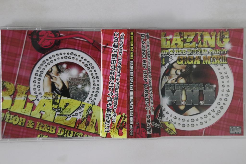 Mix CD DJ OPTICAL THE M.N.B - Blazing Hip Hop & R&b Digital Party NONE NOT ON LABEL Japan Obi Rap & Hip-Hop/R&B Used