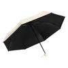 Kompaktowy Mini Parasol Podróżny Parasol Ochrona UV 5-krotny Ultralekki Parasol Przeciwsłoneczny Przenośny Manualny