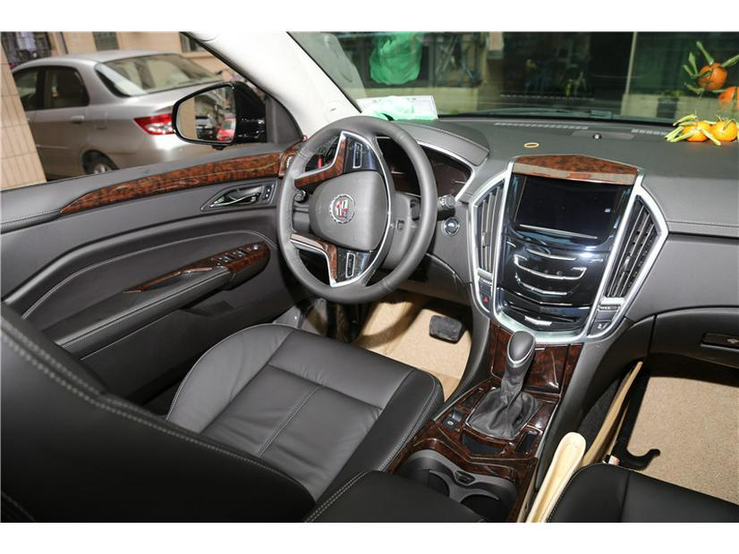 Peach Wood Interior Stickers for 2010-2016 Cadillac SRX Power Windows