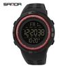 Sanda Luminous Men's Multifunctional Waterproof Tactical Sports Watch