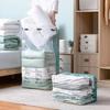 1 Stück Kein Pumpen erforderlich Vakuum-Kompressionsbeutel Faltbarer Kleider-Quilt-Aufbewahrungsbeutel Großes Fassungsvermögen Kleiderschrank Versiegelter Beutel Kleiderschrank-Organizer