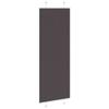Black Pleated Blind 80X200 Cm Fabric Width 79.4 Cm