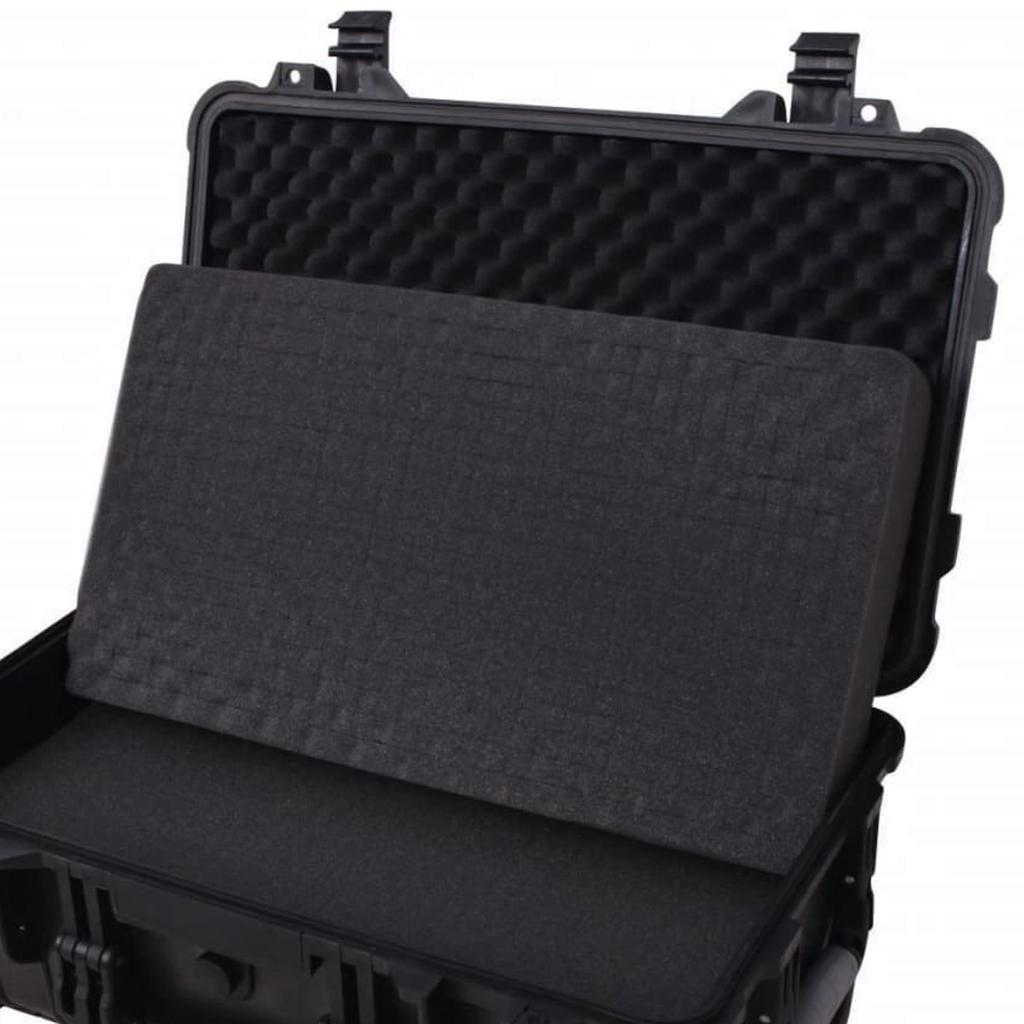 Dna Case Ip 42X35 Solidna Walizka Case Transportowy Wodoszczelny Pyłoszczelny Czarny Ip65 42X35X14,8 Cm