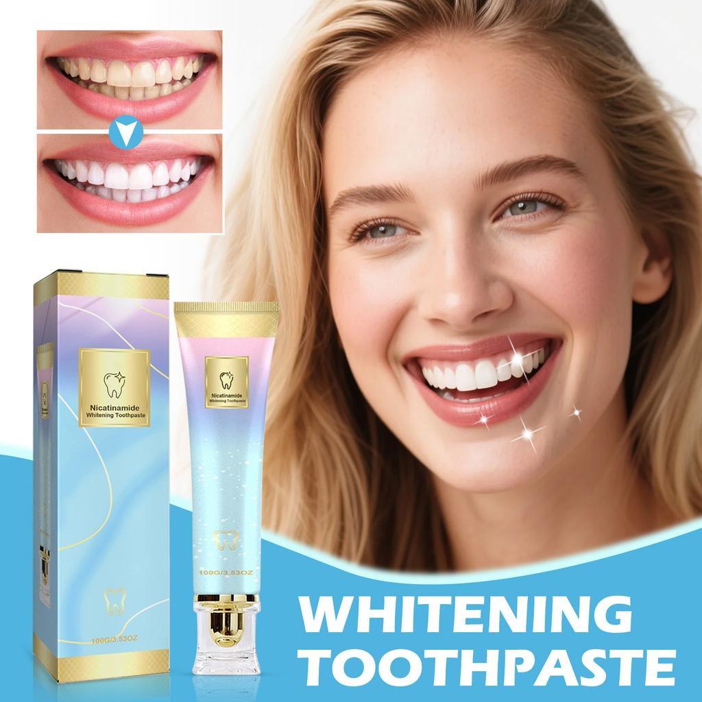 Whitening-Zahnpasta, BodyAccel Intensive Whitening-Zahnpasta mit natürlicher, sanfter Pflege, Tiefenfleckenentfernung, Clean Peach, verbessert die Gesundheit, frischer Atem