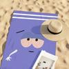 Cartoon Funny T-Towelie Towel For Swim Yoga Gym Quick Drying Soft and skin-friendly Beach Towels All-Season