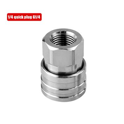 High Pressure Washer Adapter 1/4" Quick Connector Quick Release Fitting G1/4 Quick Plug Connector Pressure Washer Accessories