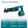 3000W High Power Brushless Reciprocating Saw Portable Electric Saw Wood Metal PVC Pipe Materials Cutting Power Tool