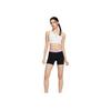 Nike Dri-Fit Soft Comfortable Quick-Dry Breathable Sweat-Wicking Three-Quarter Sports Shorts Women Shorts Black CZ9832-016