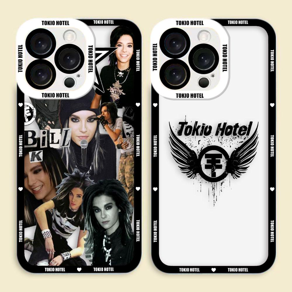 Tokio H-Hotel B-Bill K-Kaulitz Clear Phone Case For Samsung A72 A71 A57 A56 A55 A53 A52 A51 A36 A35 A33 A32 A26 A24 A23 A22 Case