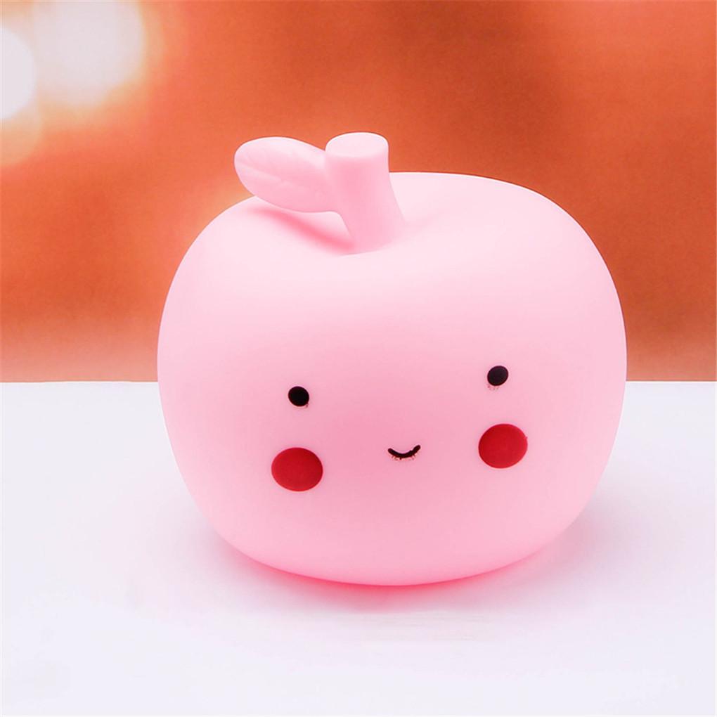 Night Light Baby Nursing Feeding Lamp Adorable Soft Light Silicone Night Lamp Home Decoration