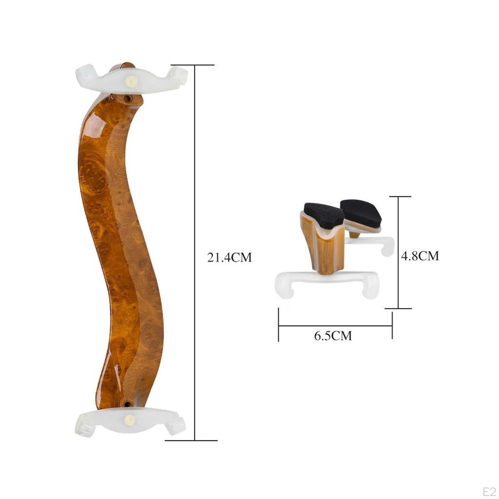 Violin Instrument Parts, High Strength Sponge Collapsible Adjustable Fiddle
