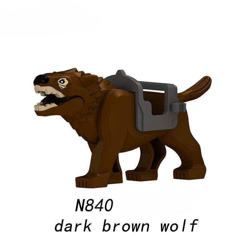 Medieval Series Werewolf Knight Building Block Children's Toys