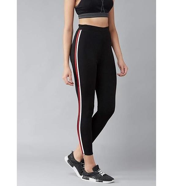 Damen Skinny Fit Mid Rise Trainingshose
