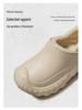 2025 Winter Waterproof Cotton Slippers: Warm, Slip-On, Fleece-Lined, Heel-Covered for Men & Women