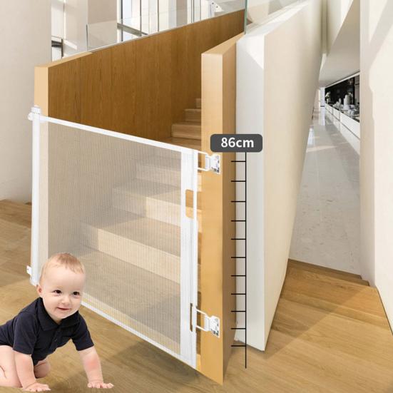 

Выдвижные детские ворота Телескопический дверной проем Дверь Видимая сетка Внутреннее использование Коридоры Лестница Крыльцо Патио Защита домашних животных и детей Профилактика Безопасность Gurad 150 чёрный