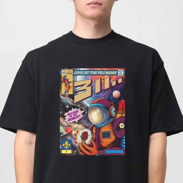 

311 Band New Orleans Louisiana 2025 Live At The Fillmore On March 21st T-Shirt 4XL