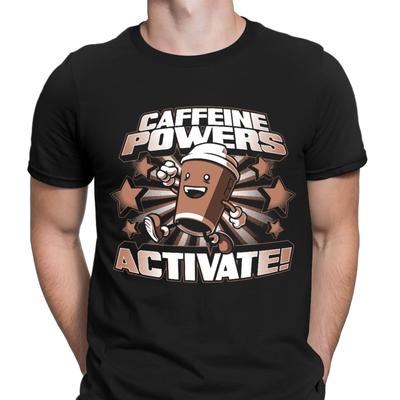 Regalo per Amante delle Bevande al Caffè Divertente Scherzo Umoristico Maglietta da Uomo Magliette da Uomo Donna Top Tee Top D