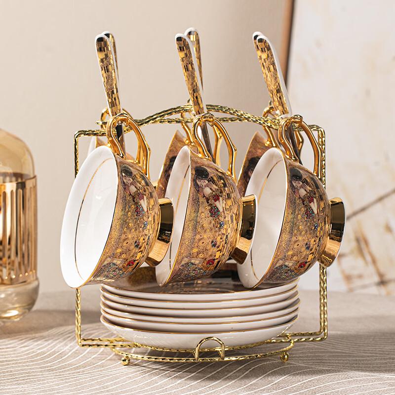 Egyptian Style Ceramic Coffee & Tea Cup Set