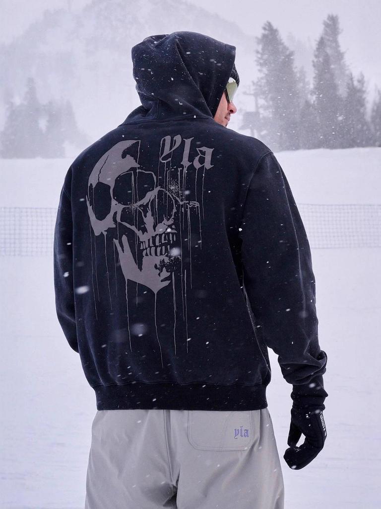 YOUNGLA Herr Trendig Huvtröja - Utomhus Löpning Casual Sportjacka