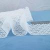 Unilateral Milk Silk Water-Soluble Embroidery Lace Barcode, White Hollow Barcode Clothing Curtain Lace Accessories