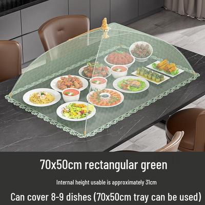 Rectangular Foldable Mesh Food Cover