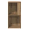 Corner Shelf Artisan Oak 33 X 33 X 67 Cm Particleboard