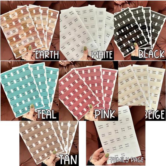 4 Sheets/Set Prayer Bible Tab Self-adhesive Bible Sticky Index Label Book Page Marker Sticker Bible Study Journaling Supplies Christmas Gift