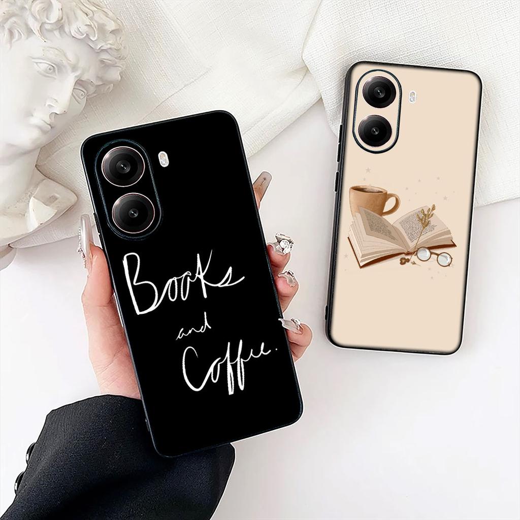 OK But First Coffee Book Phone Case for Apple iPhone 12 13 Mini XS 11 Pro Max 7 8 Plus + XR 8+ X SE 2020 SE3 Cover Casing