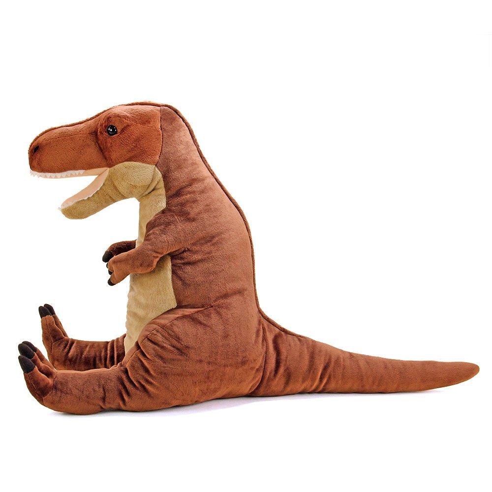 Calorata Tyrannosaurus Plush Toy Realistic Dinosaur Toy Doll Gift Present Birthday Christmas Present (Sitting Series/Large/Soft Touch) (Twice Tested)