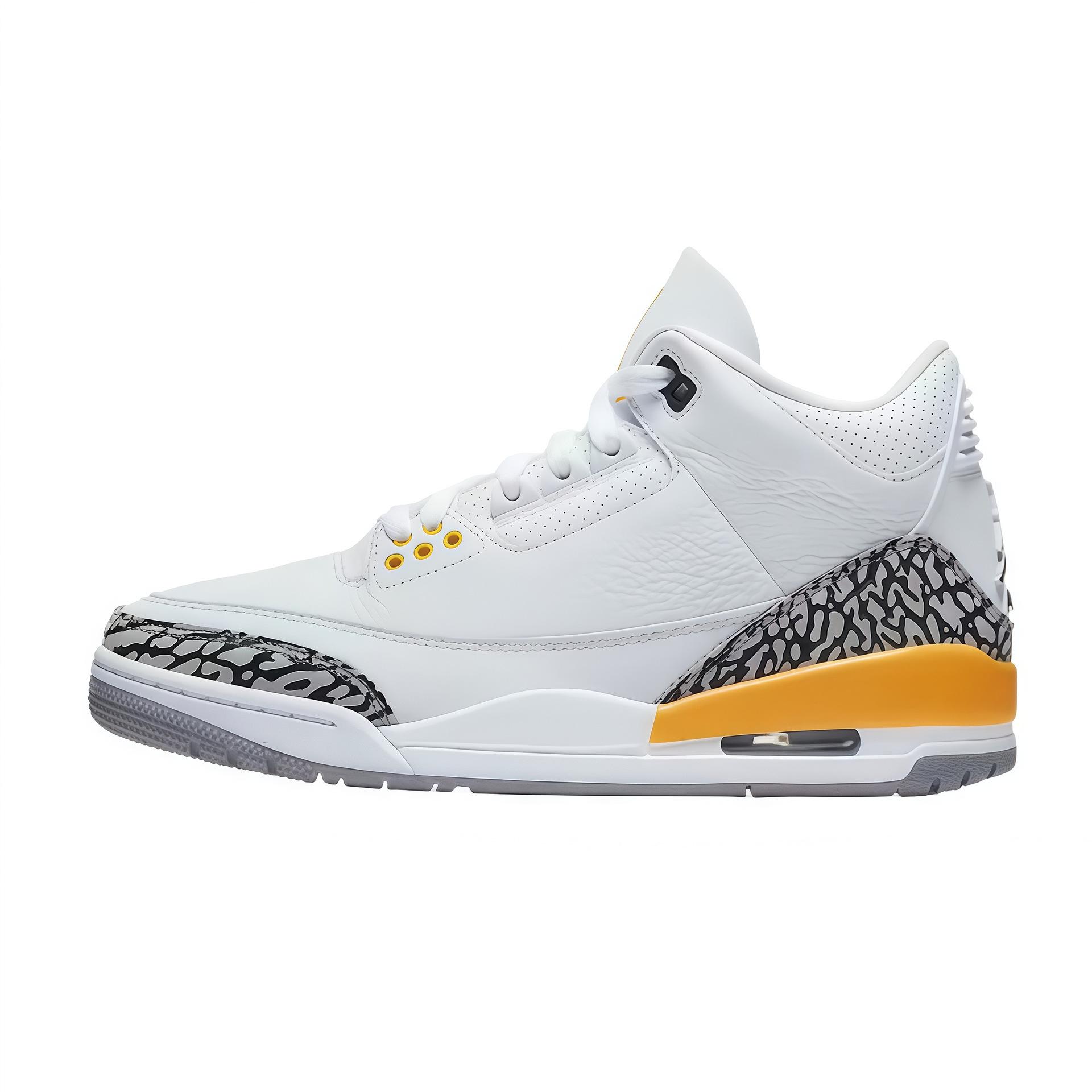 

Shoes pure original AJ mid-high top basketball shoes wear-resistant shock-absorbing casual leather men s and women s sneakers Joe 36