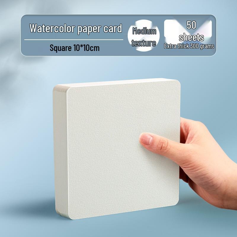 300g Fine Grain Watercolor Paper for Art Students - Thickened for Sketching & Children's Practice