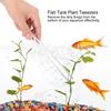 Stainless Steel Aquarium Water Plants Fish Tank Tweezers Aquascaping Tool(27cm Straight Head)