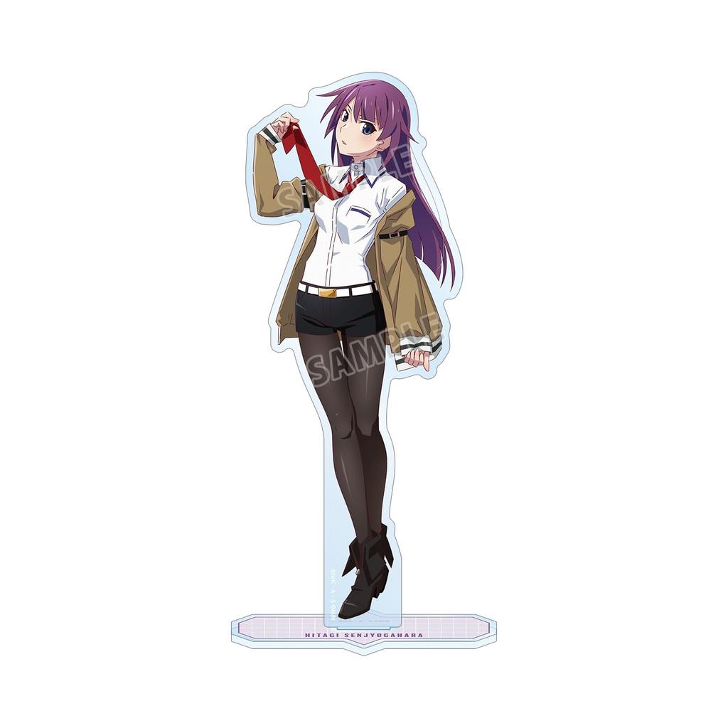 Monogatari Series x STEINS GATE Original Illustration of Hitagi Senjougahara Collaboration Big Acrylic Stand Ver.