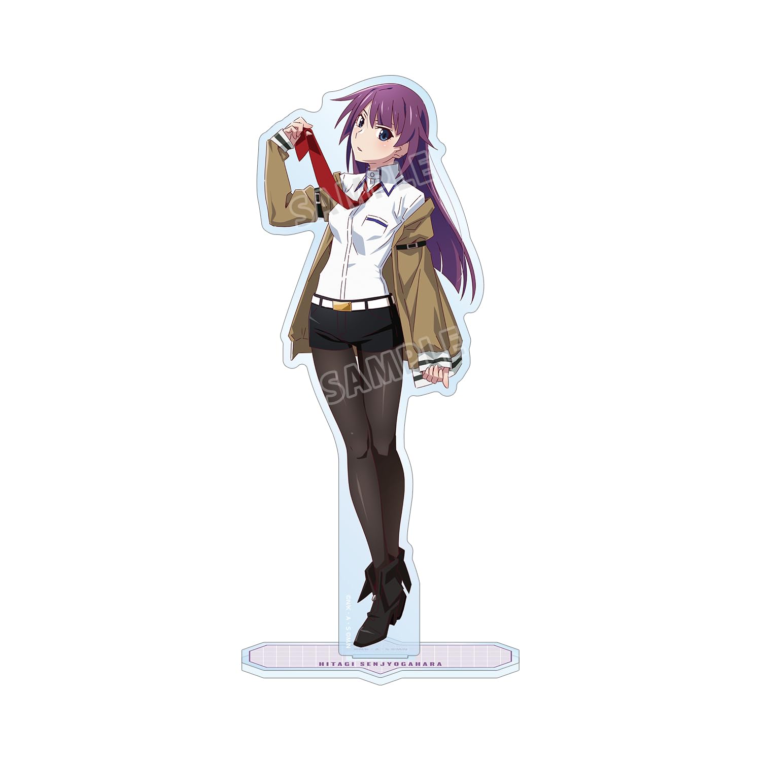 

Monogatari Series x STEINS GATE Original Illustration of Hitagi Senjougahara Collaboration Big Acrylic Stand Ver.