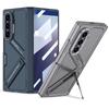 For Samsung Galaxy Z Fold 7 6 5G with Screen Glass 360 Protective Magnetic Hinge Mecha-style Multi-angle Bracket Protect Case